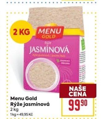 Rýže jasmínová Menu Gold
