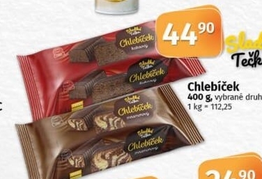 Chlebíček Sladká tečka