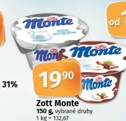 Dezert Monte Zott