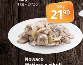 Matjesy s cibulí Nowaco