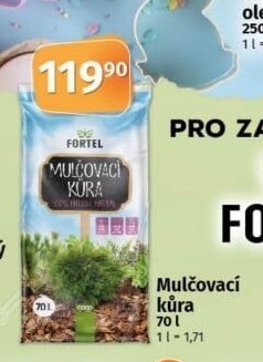 Mulčovací kůra Fortel