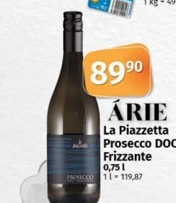 Prosecco Frizzante la piazzetta