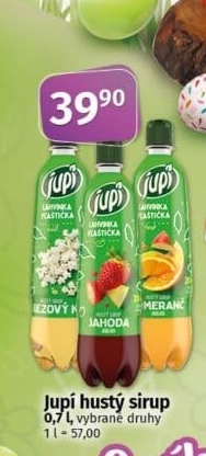 Sirup hustý Lahvinka Jupí