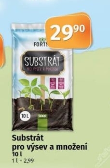 Substrát pro výsev a množení Fortel
