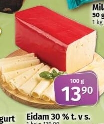 Sýr Eidam 30%