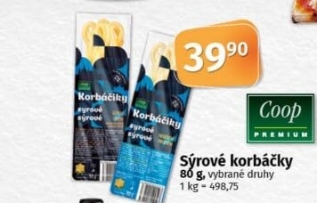 Sýr Korbáčky Coop Premium