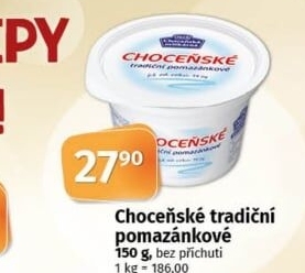 Tradiční pomazánkové Choceňské