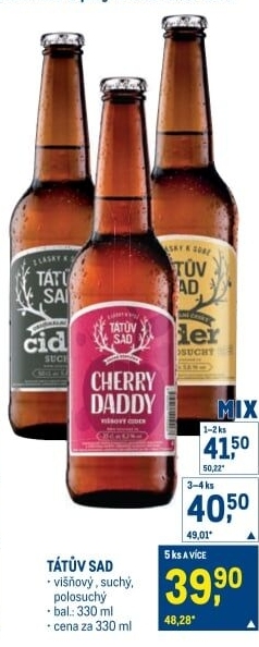 Cider Tátův sad