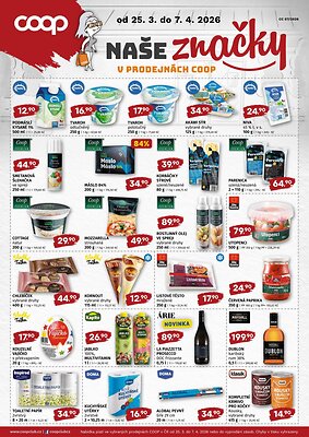 akční leták COOP 25.3.2026-7.4.2026