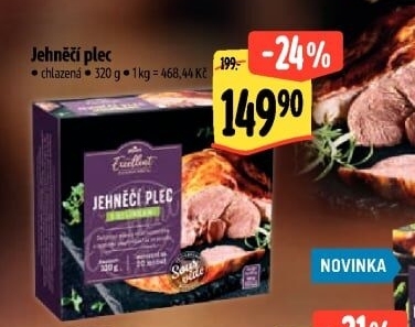 Jehněčí plec Sous vide Albert Excellent
