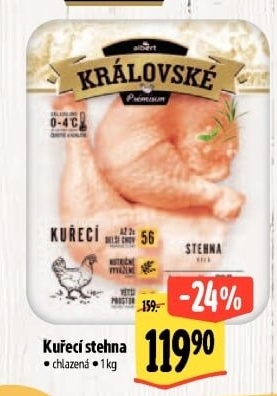 Kuřecí stehna královská Premium Albert