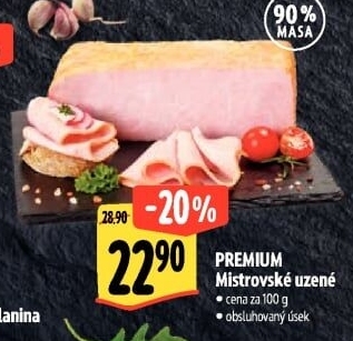 Mistrovské uzené Premium Albertovo uzenářství