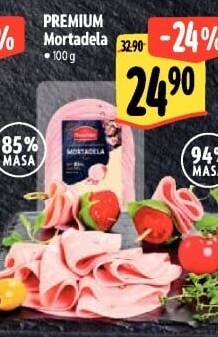 Salám Mortadela Premium Albertovo uzenářství
