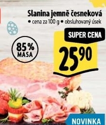 Slanina s česnekem