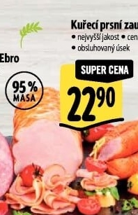 Šunka kuřecí prsní zauzená nejvyšší jakosti