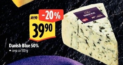 Sýr Danish Blue 50% Albert Excellent