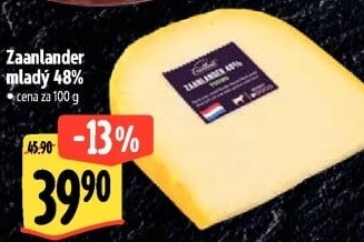 Sýr Zaanlander mladý 48 % Albert Excellent