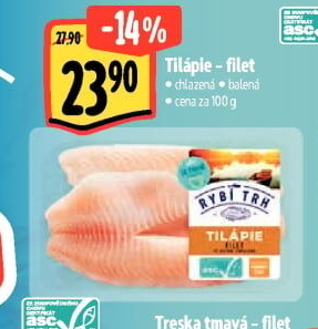Tilápie filety Albert