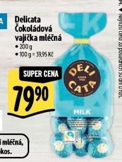 Vajíčka čokoládová Delicata