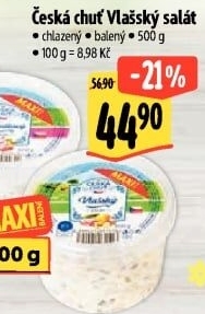 Vlašský salát Česká chuť