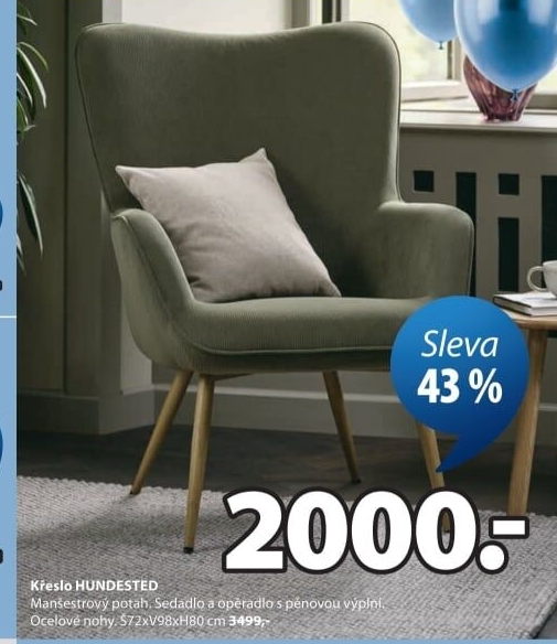 Křeslo Hundested