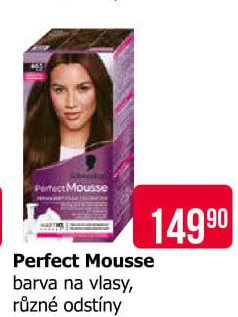 Barva na vlasy Perfect Mousse Schwarzkopf