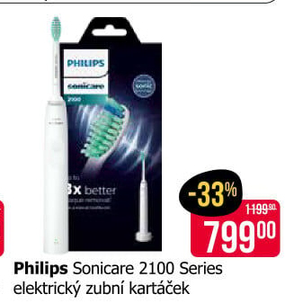 Elektrický zubní kartáček sonicare 2100 Series Philips