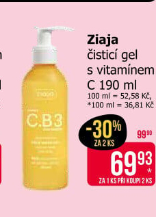 Gel pleťový čisticí Ziaja