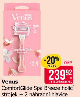 Holicí strojek dámský Comfortglide Spa Breeze Gillette Venus