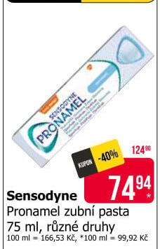 Pasta na zuby Pronamel Sensodyne
