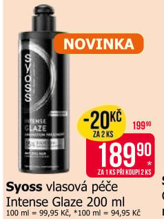 Péče na vlasy Intense Glaze Glossing Syoss