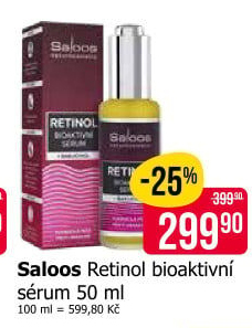 Pleťové sérum Retinol Saloos
