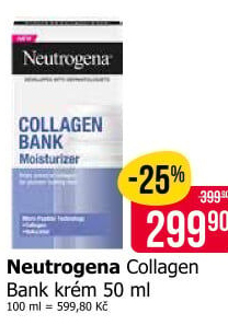 Pleťový krém hydratační Collagen Bank Neutrogena