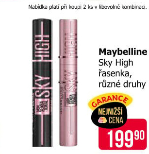 Řasenka Sky High Maybelline