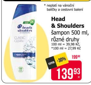 Šampon proti lupům Head&amp