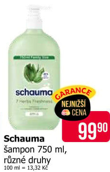 Šampon Schauma Schwarzkopf