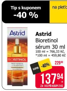 Sérum proti vráskám Bioretinol Astrid