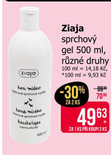 Sprchový gel Ziaja