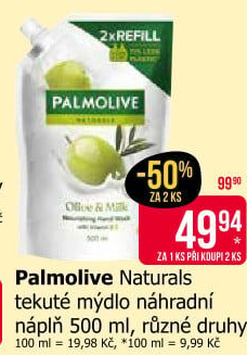 Tekuté mýdlo Palmolive - náhradní náplň