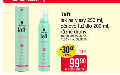Tužidlo na vlasy Taft Schwarzkopf