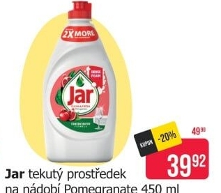 Prostředek na nádobí Jar