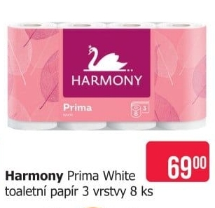 Toaletní papír 3vrstvý Harmony