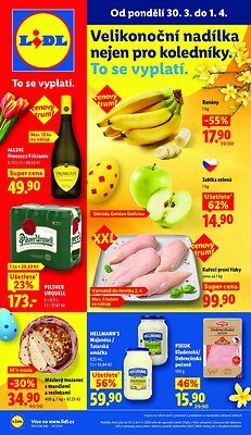 akční leták Lidl 30.3.2026-1.4.2026
