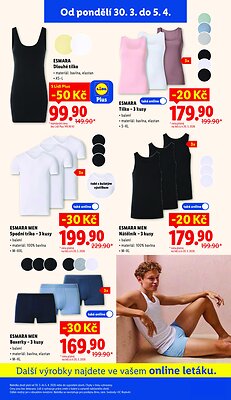 akční leták Lidl 30.3.2026-1.4.2026
