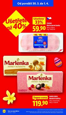 akční leták Lidl 30.3.2026-1.4.2026