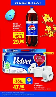 akční leták Lidl 30.3.2026-1.4.2026