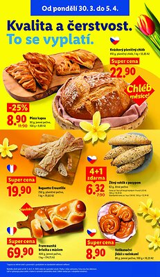 akční leták Lidl 30.3.2026-1.4.2026
