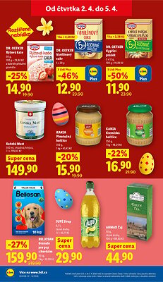 akční leták Lidl 2.4.2026-5.4.2026