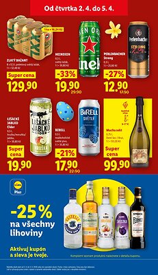 akční leták Lidl 2.4.2026-5.4.2026