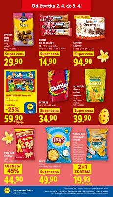 akční leták Lidl 2.4.2026-5.4.2026